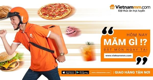 alt text: Ứng dụng đặt đồ ăn Vietnammm