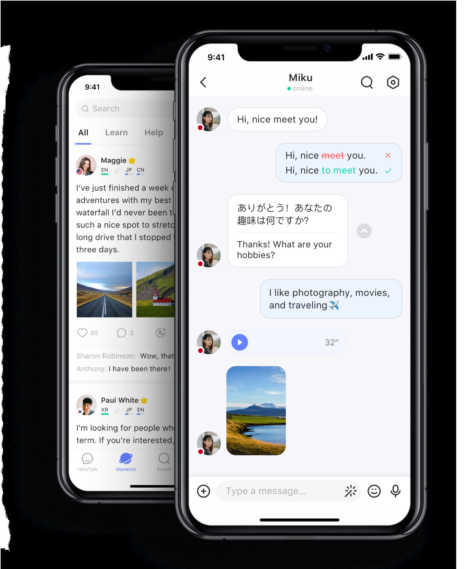 HelloTalk - Trao đổi ngôn ngữ - Học ngôn ngữ miễn phí