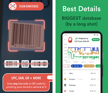 ShopSavvy giúp so sánh giá dễ dàng và hiệu quả