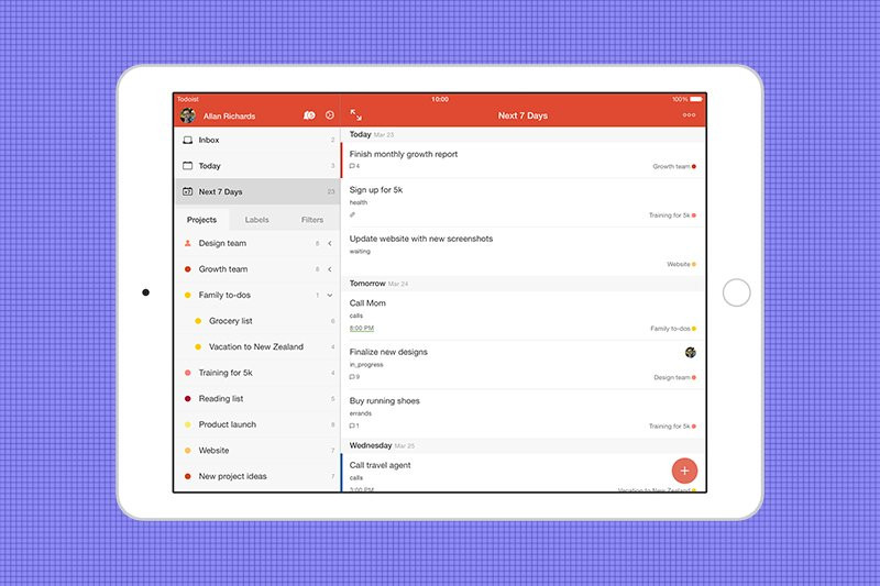 Todoist - Quản lý nhiệm vụ
